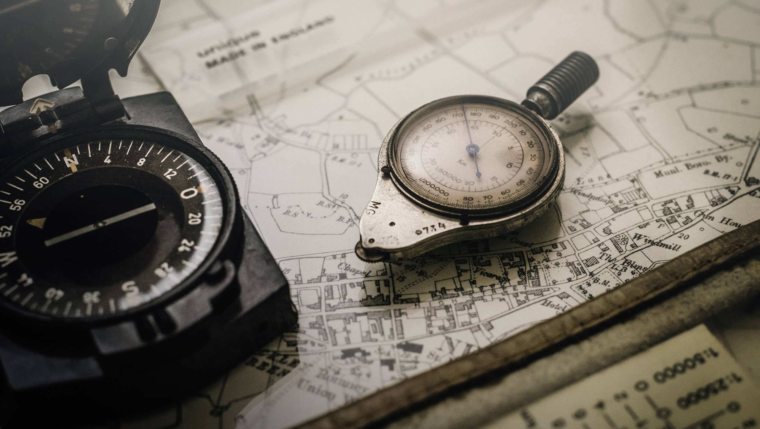 map and compass